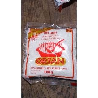 Bột ngọt Orsan 100g hạt nhỏ