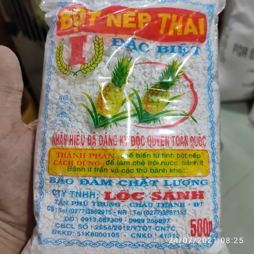 Bột nếp thái Lộc Sánh 500g