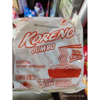Túi 10 gói mì Koreno 100g