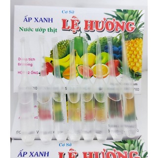 Hộp 12 Ống Ấp Xanh Lệ Hương Ướp  Lạp Xưởng / Ướp Thịt