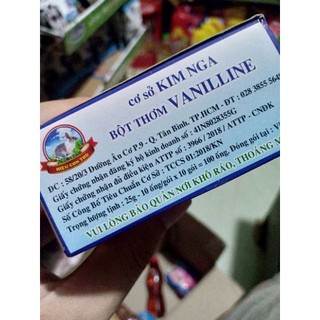 10 ống bột thơm (Vani) Kim Nga