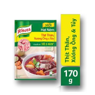 Hạt nêm Knorr thịt thăn xương ống 170g