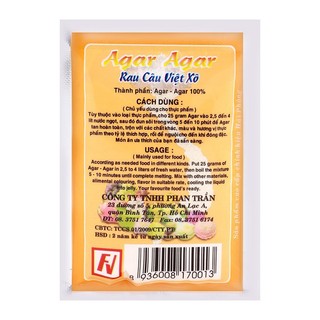 Rau câu bột Vietxoco 25g