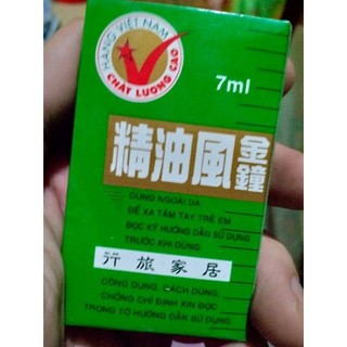 Dầu gió xanh Kim chuông 7ml