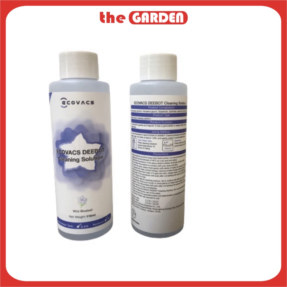 Dung Dịch- Nước Lau Sàn Cấp ECOVACS Wild Bluebell-Dành riêng cho X1 OMNI / TUBOR/ N9 Series/ T10/ T9/ T8/T5/OZMO.