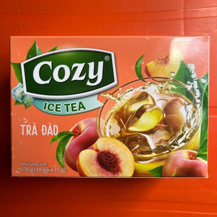 Trà Đào hoà tan Cozy Ice Tea  - Nước giải khát tiện lợi