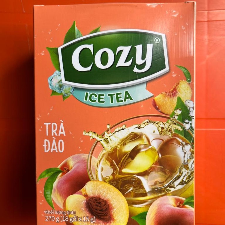 Trà Đào hoà tan Cozy Ice Tea  - Nước giải khát tiện lợi