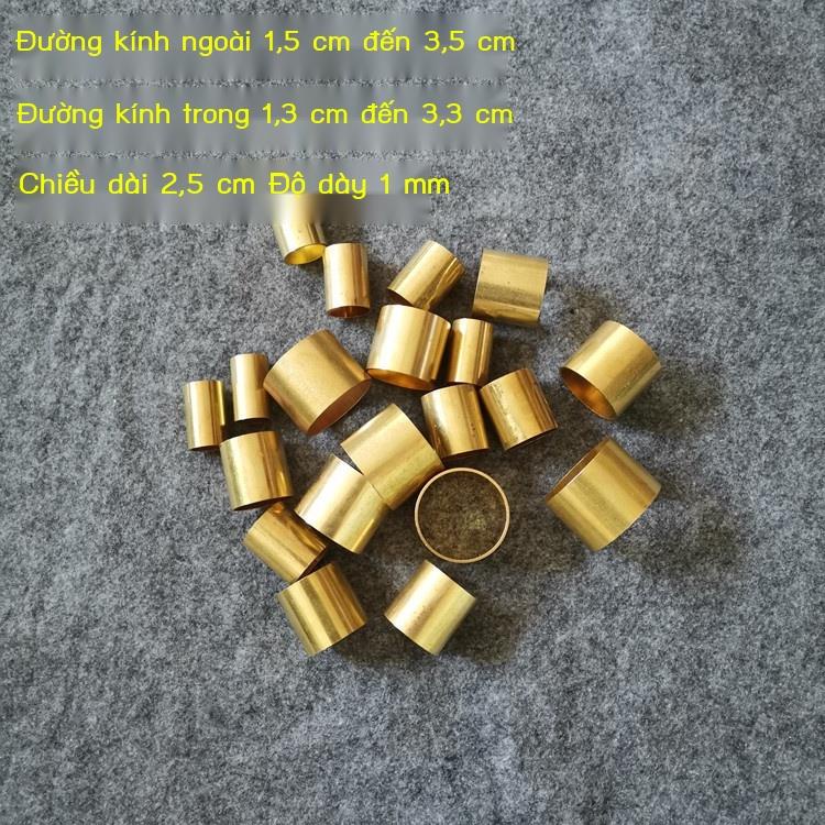 Nạng khoen vòng đồng, phụ kiện nối mía bọc đồng, nạng tự làm, miếng nối đồng, bàn ghế, chân ghế, bộ góc