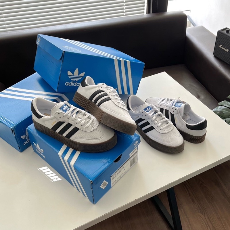 Giày Adidas Samba Rose White Gum  FREE SHIP ]