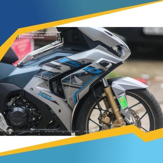 Tem rời Winner X V3 bạc xanh đen
