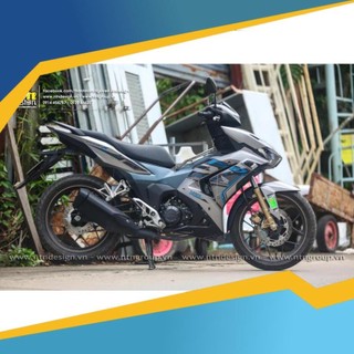 Tem rời Winner X V3 bạc xanh đen