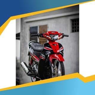 TEM RỜI mẫu zin đỏ đen cho Sirius - sắc nét