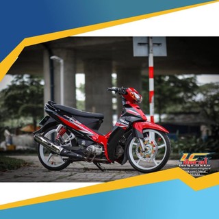 TEM RỜI mẫu zin đỏ đen cho Sirius - sắc nét