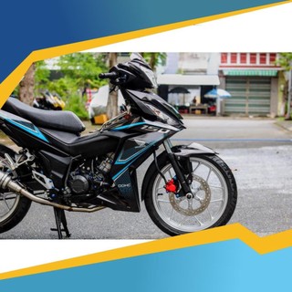 Tem Rời Dán Xe Winner V1 Xanh Đen
