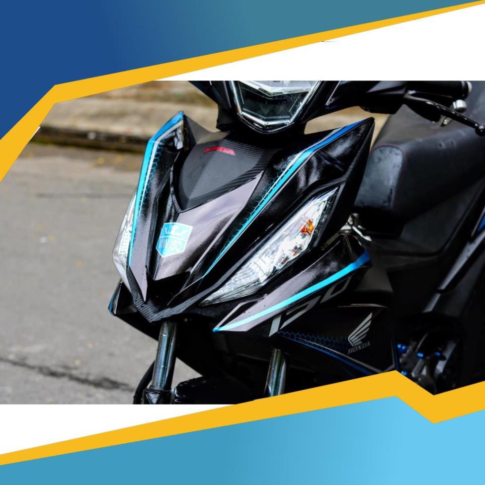 Tem Rời Dán Xe Winner V1 Xanh Đen