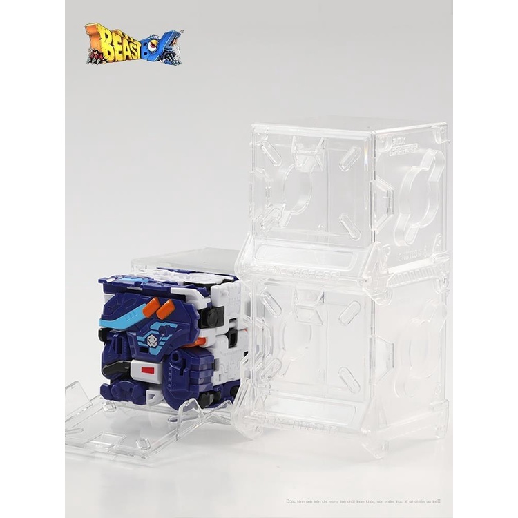 Beast Box Series Mô hình lắp ráp đồ chơi biến dạng Sigma Triceratops Guochuang Mecha