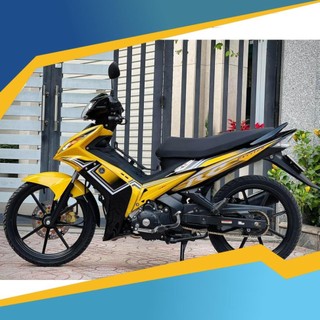 Tem Rời Dán Xe Exciter 2010 Mẫu RC Vàng Đen