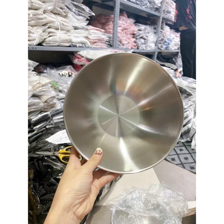 SÉT 3 CHẬU TRỘN INOX 3 SIZE