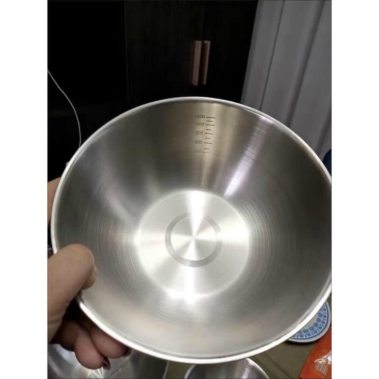 SÉT 3 CHẬU TRỘN INOX 3 SIZE