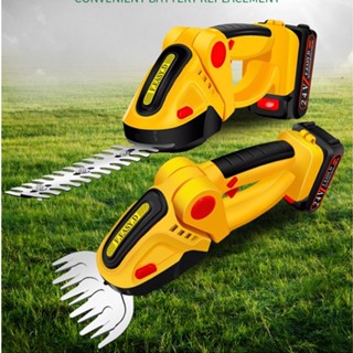 Máy cắt cỏ không dây tỉa cây bụi có thể sạc lại Tông đơ cầm tay chạy điện 110‐240V