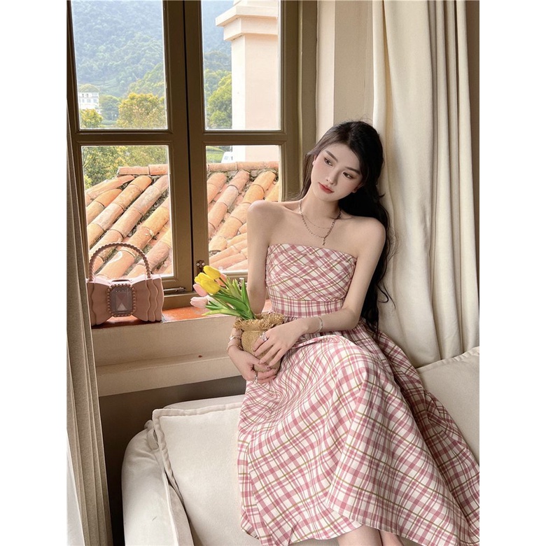 Chic váy nữ Đầm Body Cho thời váy trang hàng cao cấp tính cách 2023NEW MAY1201