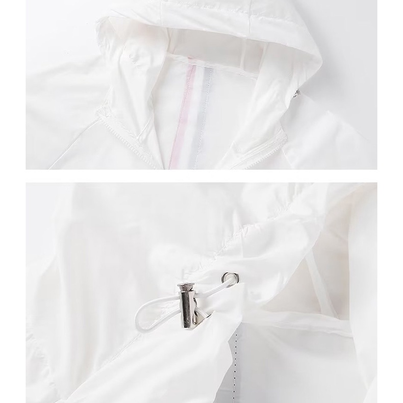 Áo khoác AOKANG có mũ trùm đầu phối khóa kéo chống nắng không phai màu phong cách harajuku thời trang trẻ trung cho nam