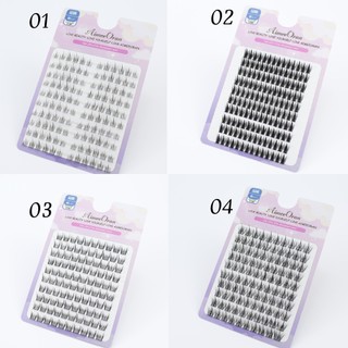 Hộp lông mi giả Aimeeoran 10 hàng chất liệu lông chồn mỏng chất lượng cao
