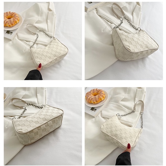 Túi Xách Nữ Đeo Vai Kiểu Dây Xích Thời Trang Cá Tính