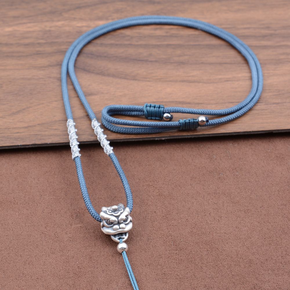 Mặt Vòng cổ Bằng Bạc Đính Đá Ngọc Bích Cao Cấp Dành Cho Nữ