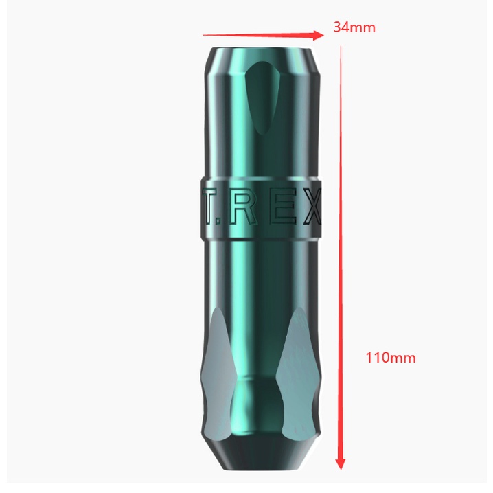 Máy xăm quay RCA Màn hình LCD chuyên nghiệp 2400mAh Pin Coreless Motor Bút không dây
