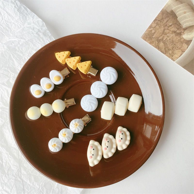 Kẹp Tóc Hình Thức Ăn Siêu Dễ Thương Cho Bé Gái