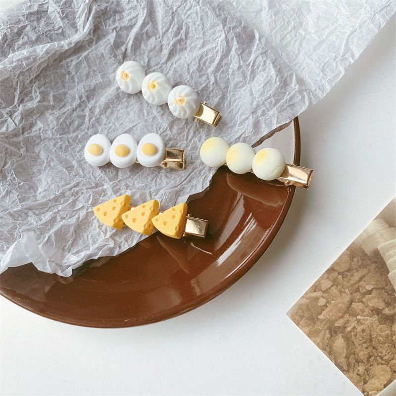 Kẹp Tóc Hình Thức Ăn Siêu Dễ Thương Cho Bé Gái