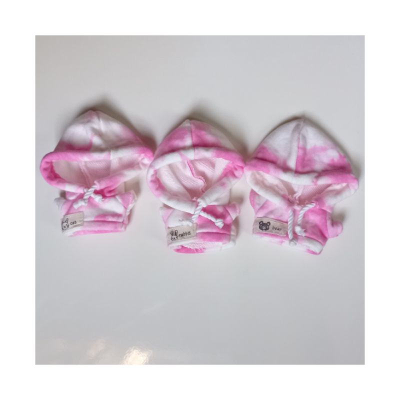 Áo hoddie oversize cho doll 10cm