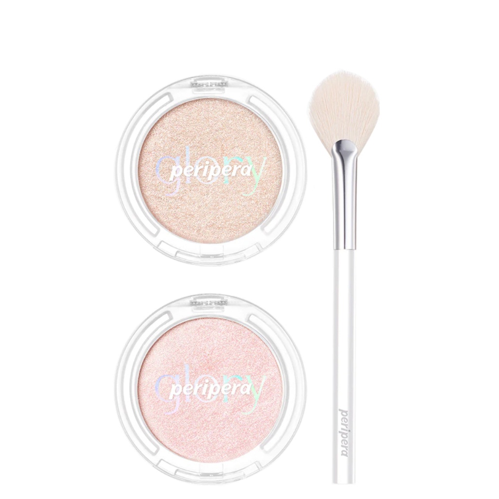 Phấn Bắt Sáng Peripera Pure Glory Highlighter 3g (tặng kèm cọ)