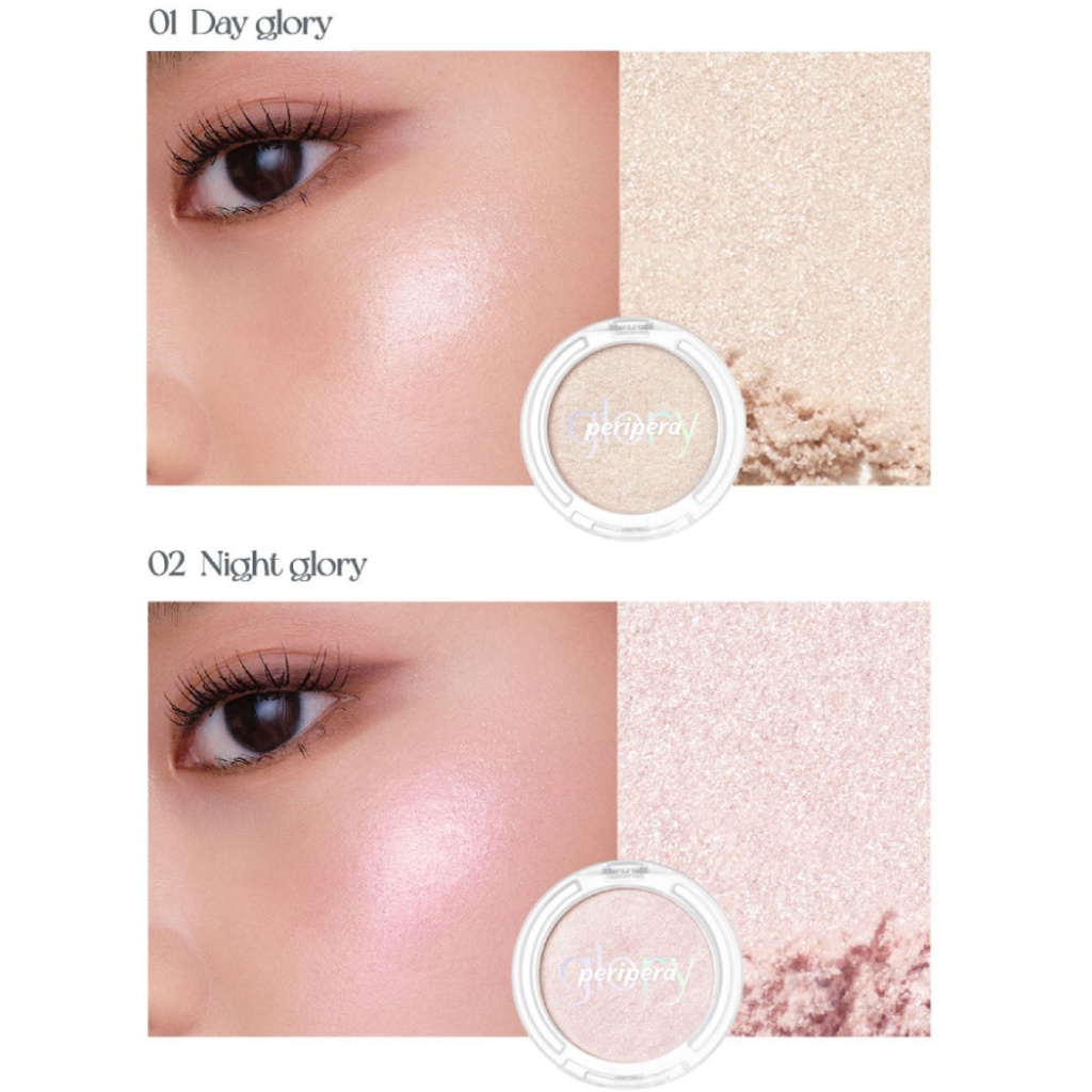 Phấn Bắt Sáng Peripera Pure Glory Highlighter 3g (tặng kèm cọ)