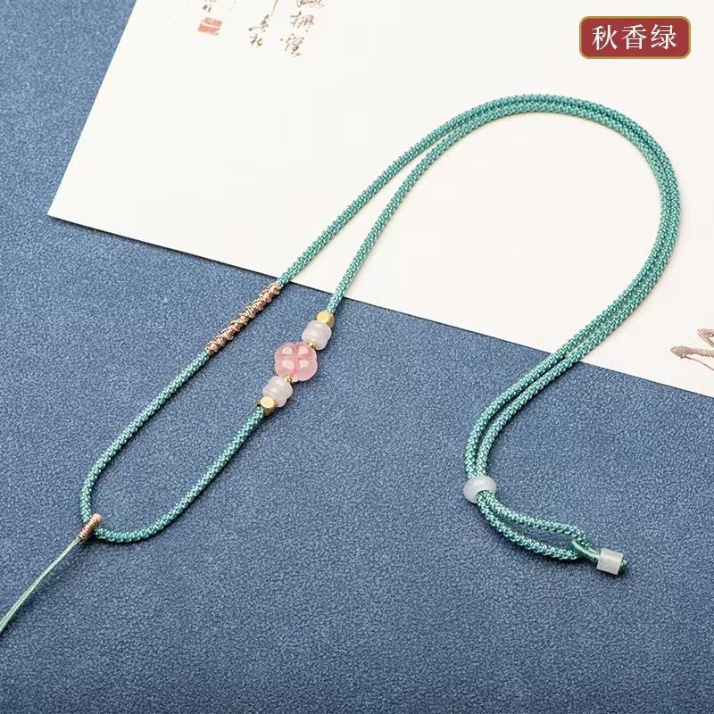 Dây Xích Mặt Cỏ Bốn Lá Nhỏ Tự Làm Thủ Công