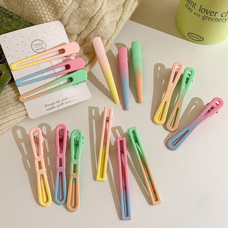 Kẹp Tóc Màu Sắc Cầu Vồng Xinh Xắn Cho Nữ