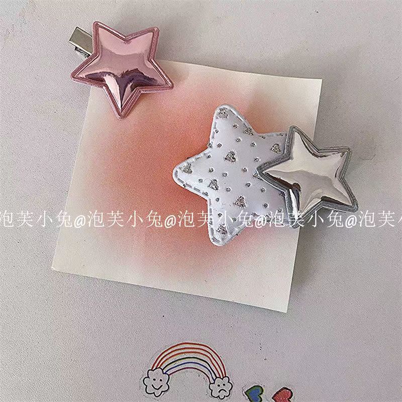 Kẹp Tóc Mái Ngôi Sao Năm Cánh Chính Hãng niche Dễ Thương y2k