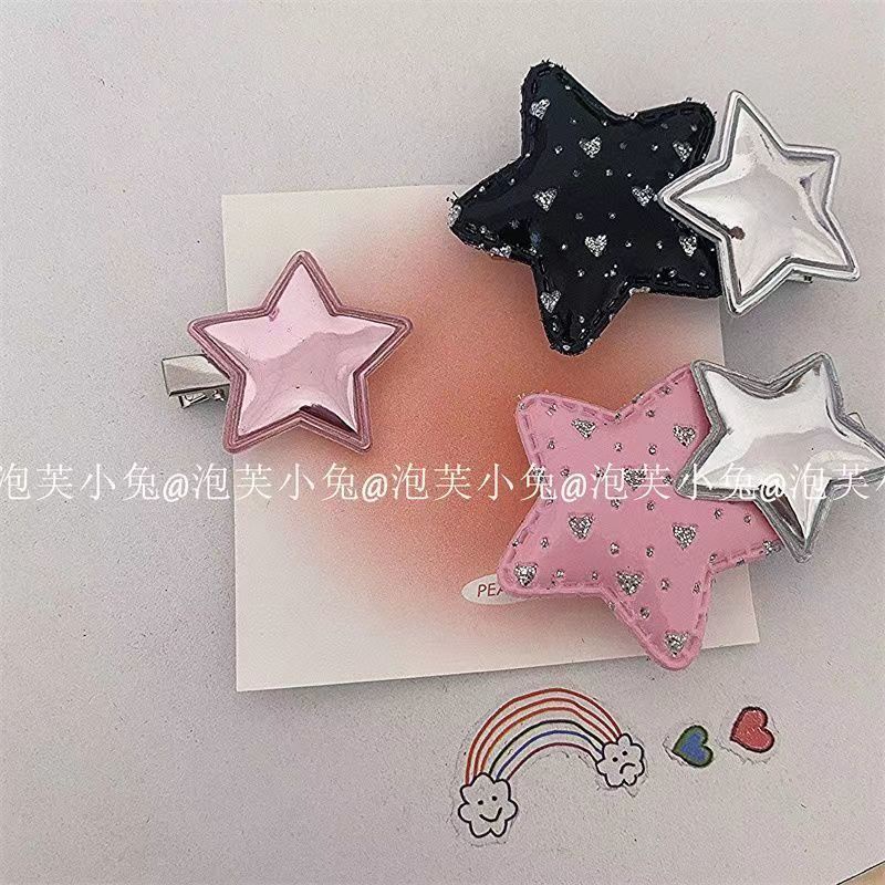 Kẹp Tóc Mái Ngôi Sao Năm Cánh Chính Hãng niche Dễ Thương y2k