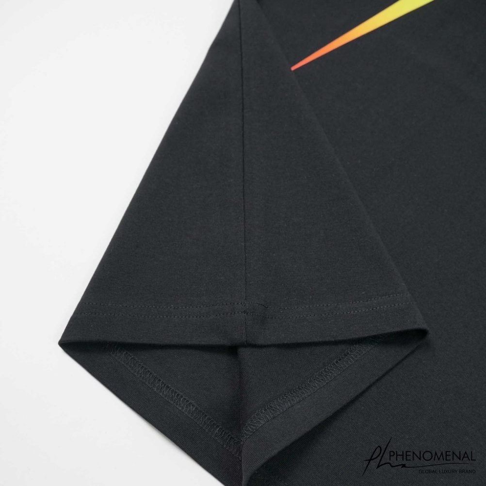 Áo Thun, Phông GC Blade Print Áo thun Gc Tia Sét 7 màu Rainbow Vải cotton 100%