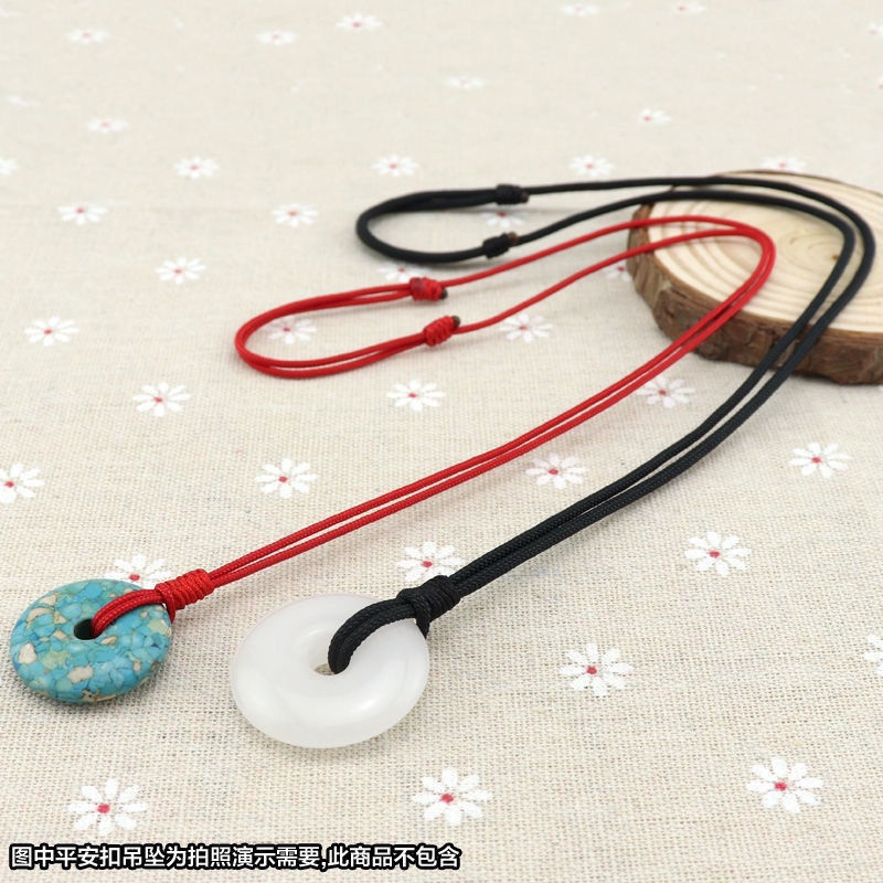 Dây Đeo Cổ Bằng Ngọc Bích Có Khóa An Toàn Cho Nam Và Nữ