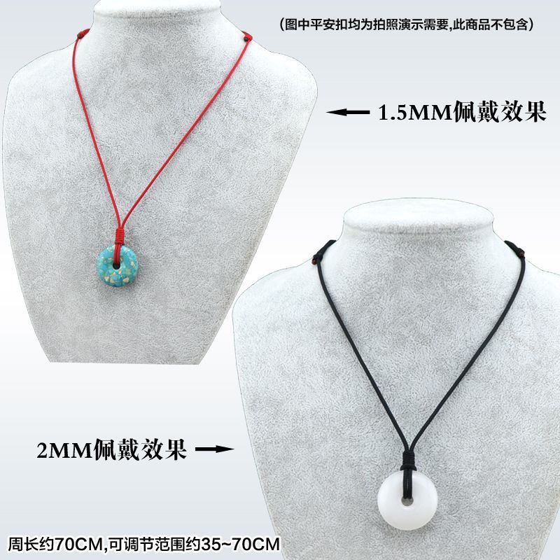 Dây Đeo Cổ Bằng Ngọc Bích Có Khóa An Toàn Cho Nam Và Nữ