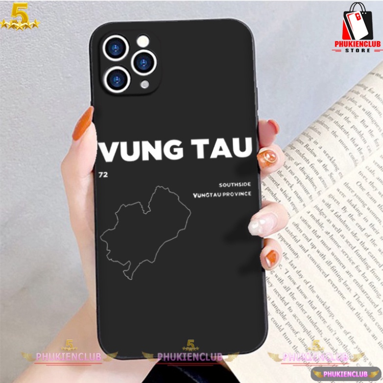 Ốp iphone VŨNG TÀU cạnh vuông dẻo chống trầy xước đt 6/6splus/7plus/8/8plus/xr/xs/12/13/14pro/max/plus/promax tr5