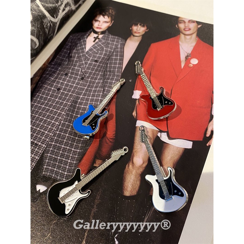 Kẹp Tóc Hình Đàn guitar Nhật Bản y2k Phong Cách punk rock Ngọt Ngào Cá Tính Cho Nữ acc