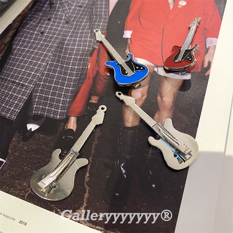 Kẹp Tóc Hình Đàn guitar Nhật Bản y2k Phong Cách punk rock Ngọt Ngào Cá Tính Cho Nữ acc