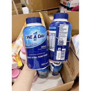Viên uống vitamin One A Day Men của Mỹ 300 viêno