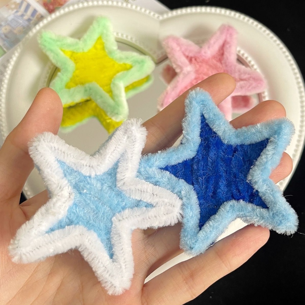 Kẹp Tóc Nữ Hình Ngôi Sao Năm Cánh Y2K Thời Trang Ngọt Ngào