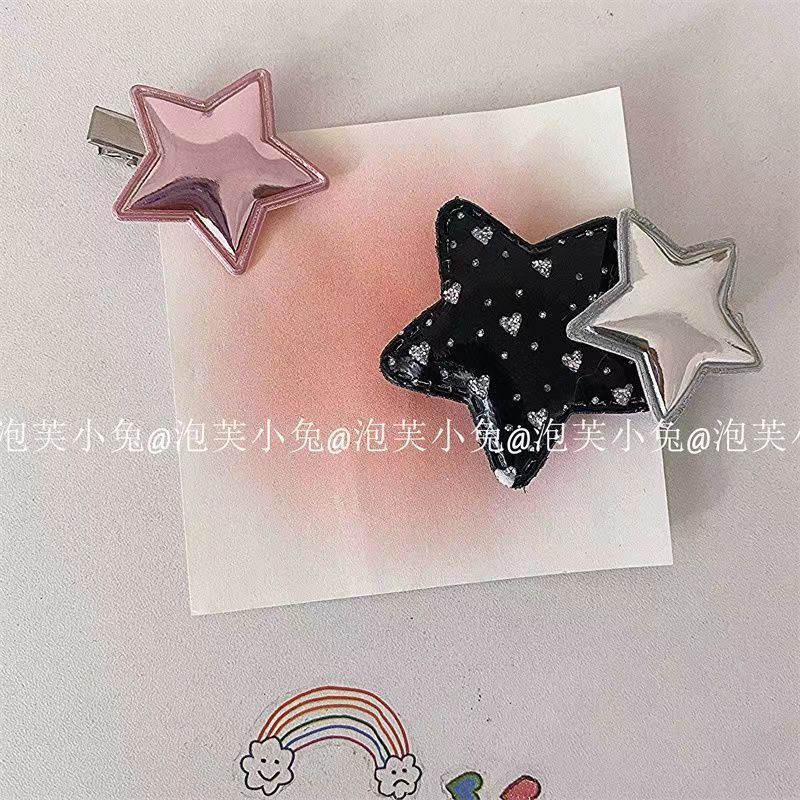 Kẹp Tóc y2k Hình Ngôi Sao Năm Cánh Dễ Thương Cho Bé Gái