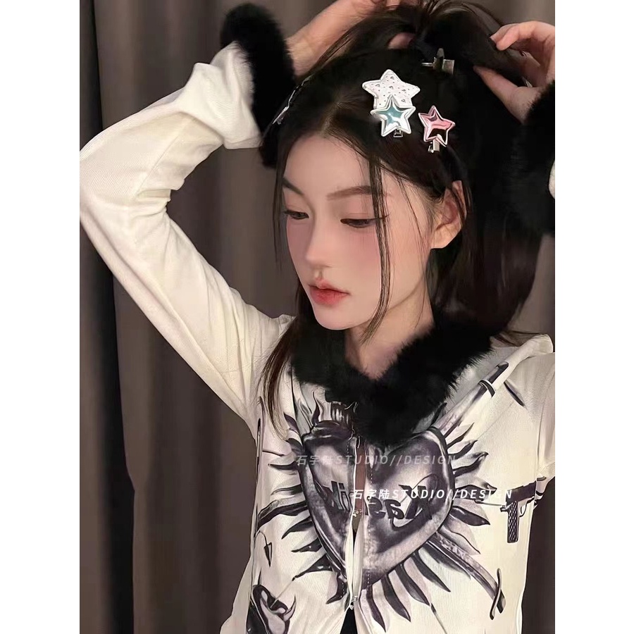 Kẹp Tóc y2k Hình Ngôi Sao Năm Cánh Dễ Thương Cho Bé Gái