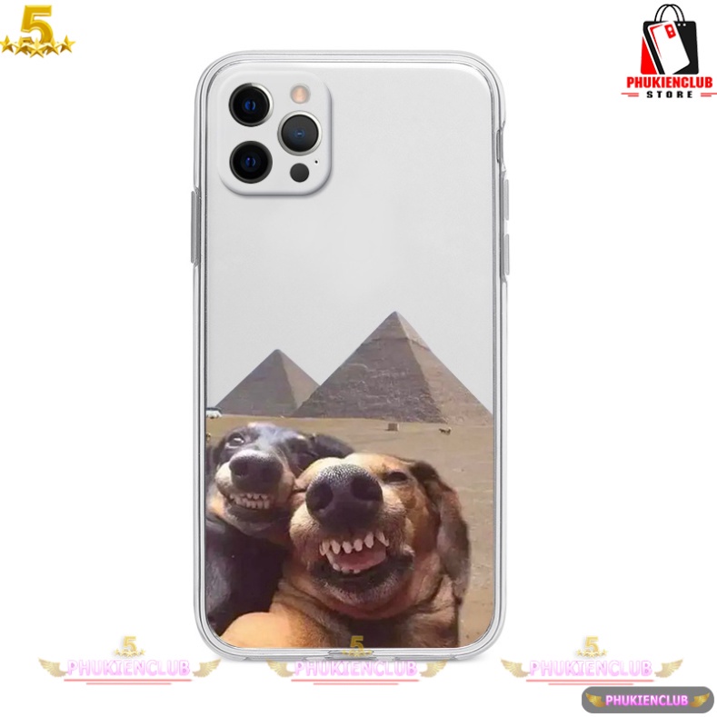 Ốp lưng iphone chó selfie silicon bro vệ cam cho 6/6plus/7/7plus/8/8plus/x/xr/xs/11/12/13/14pro/max/